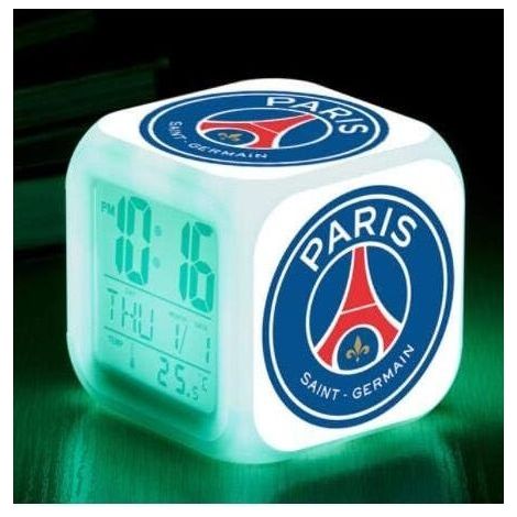 Club de Sport Football LED réveil réveil Horloge numérique Lumineuse 7 Couleurs Montre Mini Enfants réveil de Chevet (1/5)