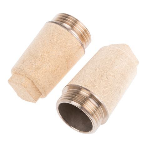 Silencieux pneumatique Legris Séries 0670, G 1 Mâle, Fileté, en Bronze fritté 12bar ( Prix pour Paquet de 5 )