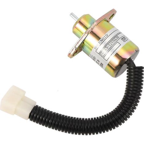 Motorabschalt-Magnetventil 1503ES‑12A5UC5S, Stahlgehäuse, 24 V Gleichstrom, für Kubota 05-Serie