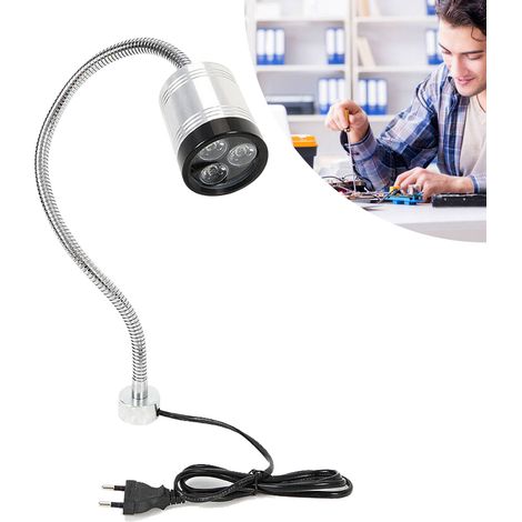LED Arbeitsleuchte CNC Maschinenlampe Runde Basis/Magnetfuß Schwanenhalslampe