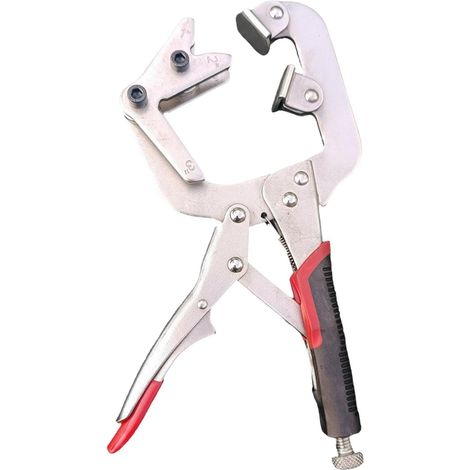 Pince-étau verrouillable métal, pour menuiserie et bricolage (1/5)