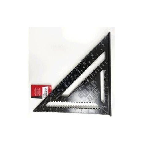 Toolzone 12" 300mm Set Square Aluminium Roofing Roofers Rafter Tri Square (1/3)