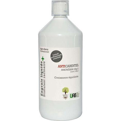 Magnésium organique, formule liquide concentrée - Agro Sens - 1 litre (500 litres de préparation) (1/5)