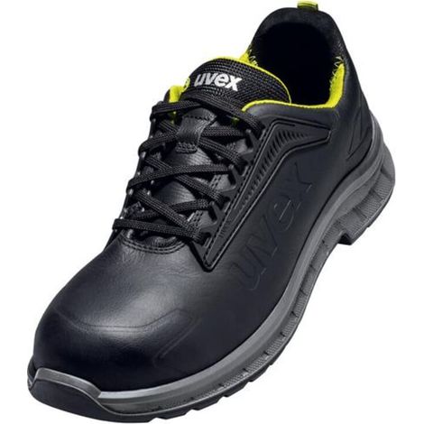 uvex Halbschuhe 2 trend S3S schwarz gelb Weite 12 Gr. 41