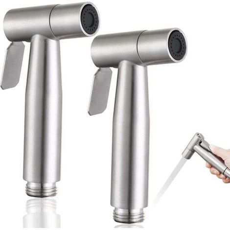 2-piece bidet sprayer, toilet sprayer, stainless steel bidet sprayer set, personal care and toilet sprayers (1/4)