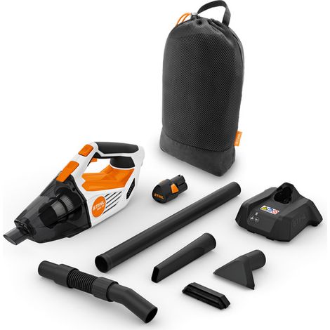 Aspiratore manuale a batteria STIHL SEA 20.0 con ugelli e borsa per il trasporto Macchina + batteria + caricabatteria (1/6)