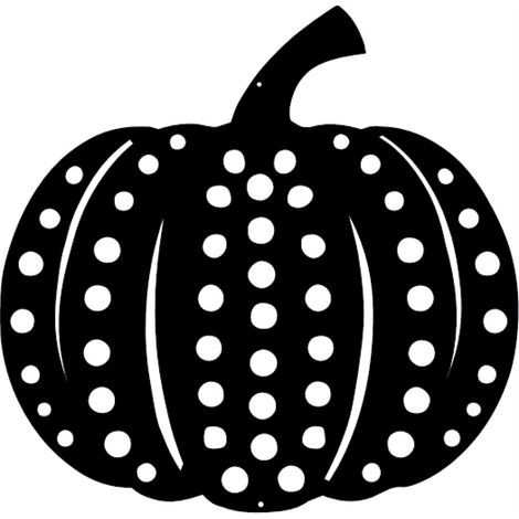 Ciondolo a forma di zucca D9, decorazione autunnale e di Halloween, ornamento traforato nero