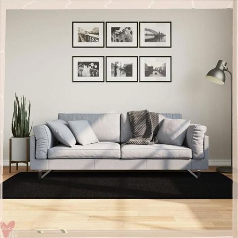 Tapis - VINGVO - HUARTE - poils courts doux - lavable machine 30°C - antidérapant 100x200 cm (1/5)