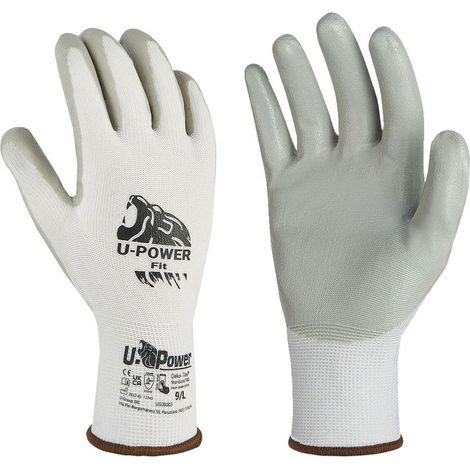 Paire de gants de travail enduit nitrile, leger et resistant - dtail : 9 (1/5)