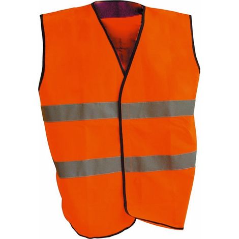 Gilet ad Alta Visibilita Standard colore Arancio tg. XL (1/2)