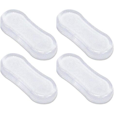 Tampons Abattant WC,Patins Pour Abattant De Toilette,Pare-chocs Siège Toilette Universels,Silencieux évitement De Collision Tampon Abattant WC Avec Adhésif Puissant Remplacement Coussinets Protection (1/5)