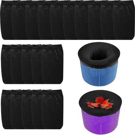Chaussettes de skimmer, chaussettes de skimmer de piscine, tamis pour accessoires, chaussettes filtrantes de piscine, filet de piscine(20pcs) (1/5)