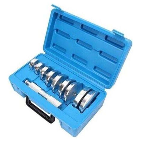 10 pièces Extracteur de roulements de voiture presse hydraulique outils mécaniques de voiture pour presser et presser les roulements 39.5-81mm outil mecanicien