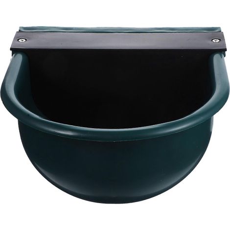 Lot de 2 abreuvoirs automatiques pour bétail, bols d'eau bleus pour bovins, 27,8 x 27 cm, adaptés aux moutons et aux chèvres (1/5)