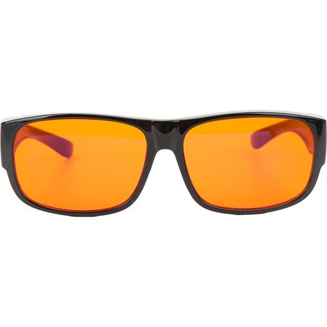 Lunettes anti-lumière bleue, filtre professionnel puissant, préviennent la fatigue oculaire liée aux jeux vidéo, l'éblouissement et la fatigue oculaire due aux UV. Forme carrée. (1/5)
