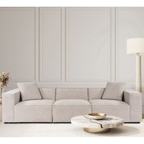 3-Sitzer-Sofa Lora Mokka (1/5)