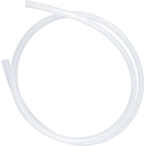 Tuyau en silicone transparent, tuyau de qualité alimentaire, taille 9,5 mm x 12,7 mm, longueur 1,2 m (3,9 pi), épaisseur 1,6 mm, tuyau en caoutchouc silicone flexible pour tuyaux d'air/eau (1/5)