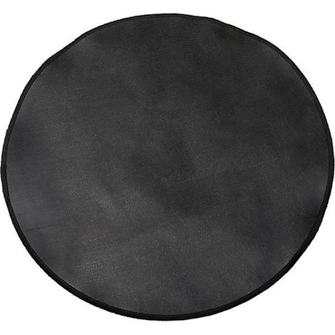 Filiyano-Tapis de protection pour foyer extérieur, tapis de barbecue rond de 91 cm (36 pouces), tapis ignifugé et isolant thermique à 3 couches, tapis