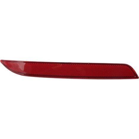 Réflecteur de pare-chocs arrière ABS rouge haute visibilité pour BMW 5 Serie F10 2010‑2016 gauche (1/5)