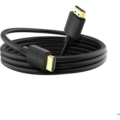Câble HDMI - 2.0 - 1m - 4K 60Hz - Connecteurs Plaqués Or - Swissten (1/5)