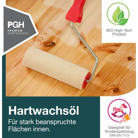 PGH Huile-cire dure 0,75 L (1/4)