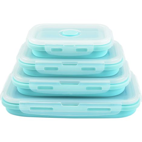 Sac à lunch en silicone pliable, pour les collations, convient au congélateur, au micro-ondes et au lave-vaisselle.-AquaForge (1/5)