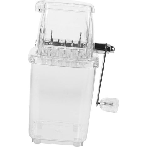 Broyeur à Glace Manuel Pour Maison Machine à Glace Pilée Portable Pour Boissons Glacées