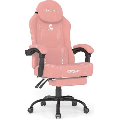Ergonomischer Gaming Stuhl 360° Drehfunktion Verstellbare Rückenlehne 150KG (1/5)