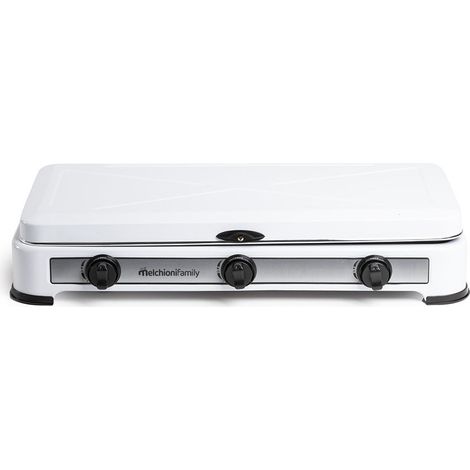 Cuisinière Melchioni minerva 4 new 4 brûleurs blanche