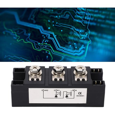 Das Halbleitermodul MCC132-16io1b ist ein bidirektionales Triac-Thyristormodul mit einer Spannungsfestigkeit von 600 bis 2000 V. (1/5)