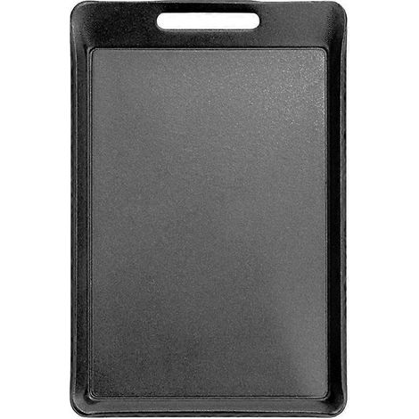 plaque de cuisson en fer pratique pour barbecue, idéale pour le camping (noire)-13X8.5CM-Black (1/4)