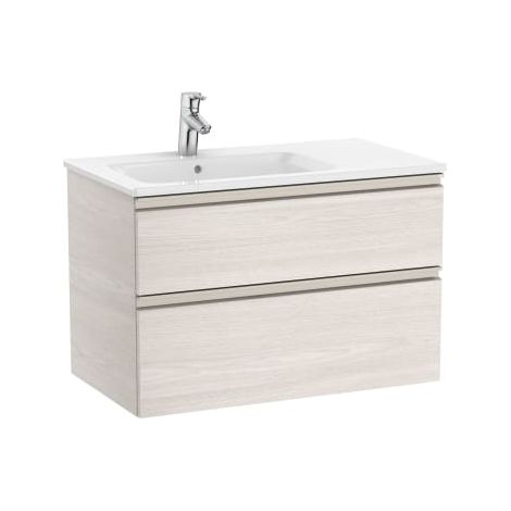 MUEBLE UNIK THE GAP LAV.IZQ.800X460 LAV.BL DOS CJN.FRESNO NÓRDICO