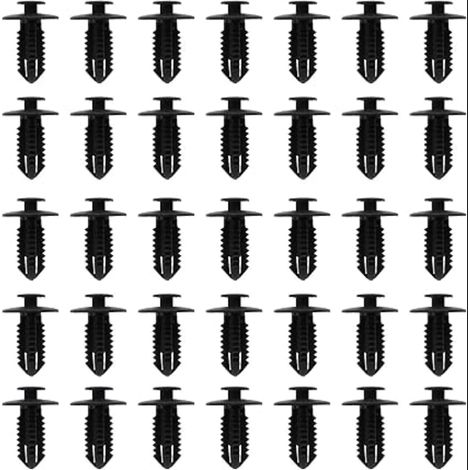 A1249900492 Rivets Plastique Doublure Passage Roue Trou 7 mm Compatible W202 W203 W204 W205 (1/5)