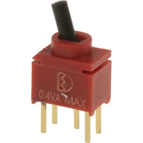 Interrupteur à levier RS PRO, Verrouillable, 1RT, 400 mA @ 20 V c.c. ( Prix pour 1 )