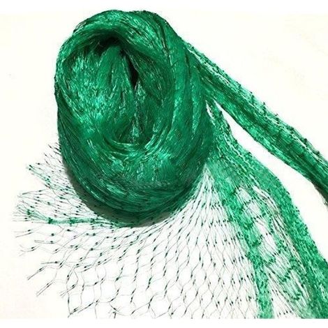 Filet Anti-Oiseaux Vert , Filet de Protection Anti Oiseaux et Animaux Filet Jardin Idéal pour Légumes, Étangs 410M -LAV (1/4)