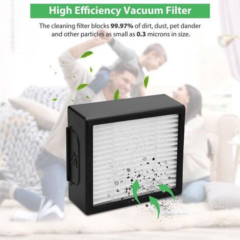 (6 pezzi) Filtro HEPA di ricambio compatibile con iRobot Roomba Combo J7+ / Combo J7 plus. Kit di accessori con filtro HEPA da 6 pezzi per aspirapolvere robot (SOLO PER Combo J7+)