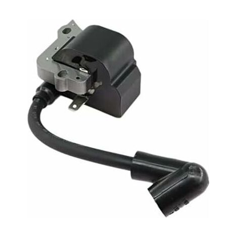 Bobine d'Allumage avec Bougie d'Allumage pour Tondeuses Stihl FS38, FS46, FS45, FS55, FC55, FC55Z, FC55-DZ, HL45, HL45Z, HL45-DZ, HS45, HS45Z, KM55, KM55RZ, KM55C, KM55R, Remplace le (1/4)