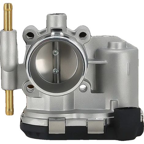 Corpo farfallato in lega di alluminio, 15,2 cm x 10,5 cm x 5,3 cm, compatibile con Opel Agila/Astra/Corsa/Meriva A, risposta dell'acceleratore migliorata, materiale atossico (1/5)