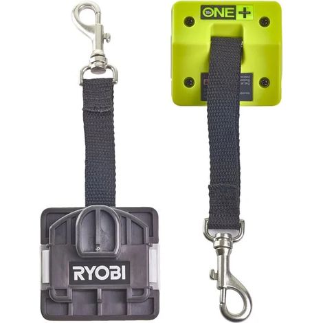 Ryobi RLYARD 2 Ganci Parete Porta Utensili Con Moschettone