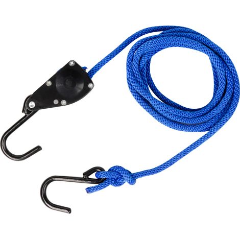 Corde de levage avec crochet Crochet de levage 6 mm (1/4") x 2,4 m Vorstahl (1/5)