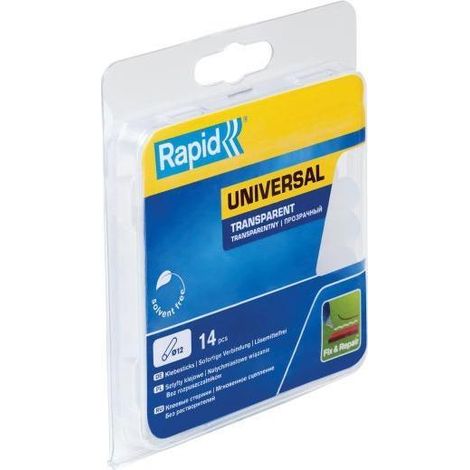 Klebesticks Rapid 7313461079465 14 Stück transparent lösemittelfrei