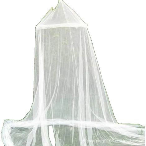 Moskito-Netz, langlebiges Polyester, einfache Installation, weiß 250x900x60cm (1/2)