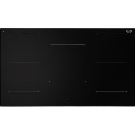 DeLonghi SLI 905 Plaque induction 90 cm 5 zones Full Bridge - Rouge brique (1/2)