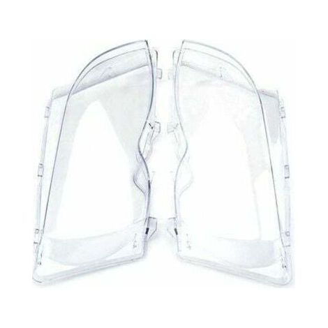 Cache phare , cache phare en verre transparent pour Série 3 E46 01-05 Facelift 63126924043, 63126924044 (1/2)