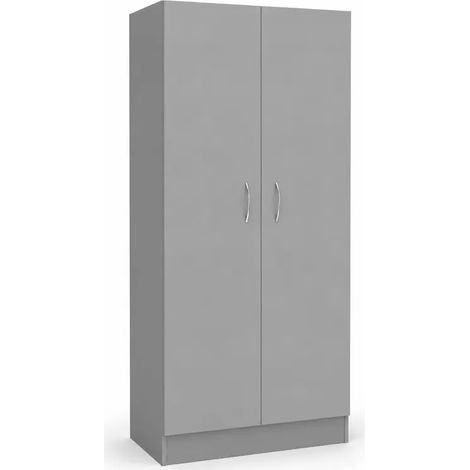 Armoire bioclimatique Gaia 80x50x180 cm en bois gris mat