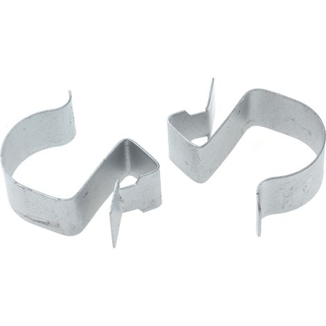 Clip pour rebord de poutre, RS PRO, Acier, Epaisseur de la bride 8 12 mm, Plage de diamètre de câble 25mm à ( Prix pour Paquet de 25 )