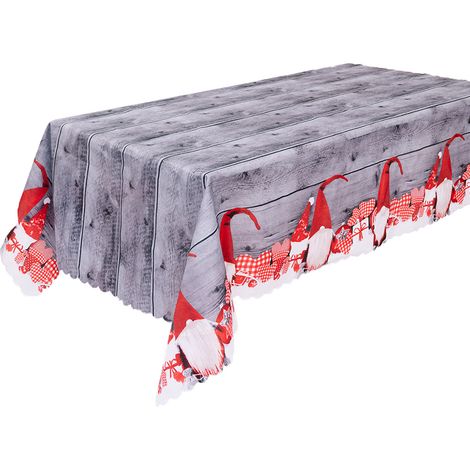 Bedruckte Tischdecke für Weihnachten, Feiertage und Winter, Stil 1, exquisite Weihnachtsdekorationen