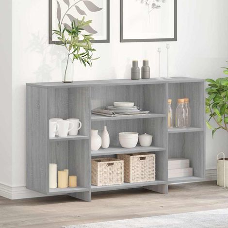 813066  Sideboard Grey Sonoma 120x30x75 cm Engineered Wood vidaXL (1/5)