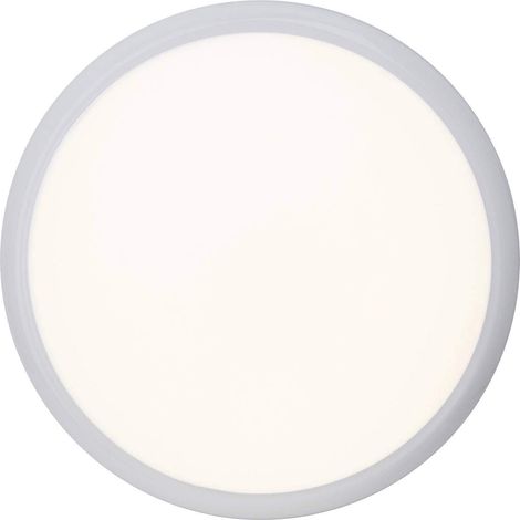 lampe Applique et plafonnier LED 33cm blanc/blanc froid 1x LED 15W intégrée, (1565lm, 4200K) Flux lumineux: 850 lumens (1/5)