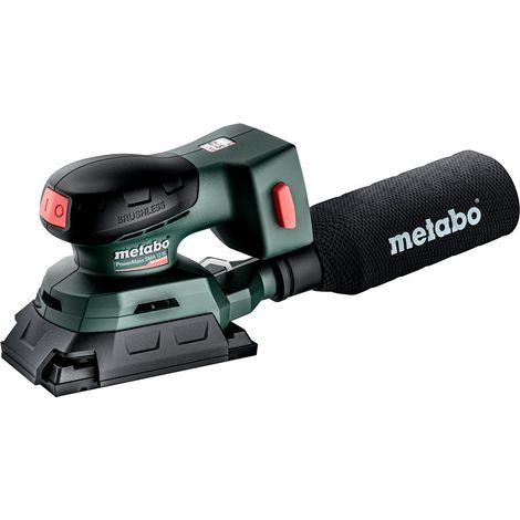 Metabo Akku-Sander PowerMaxx SRA 12 BL mit 80x133mm Schleifplatte in metaBOX 215 (1/5)